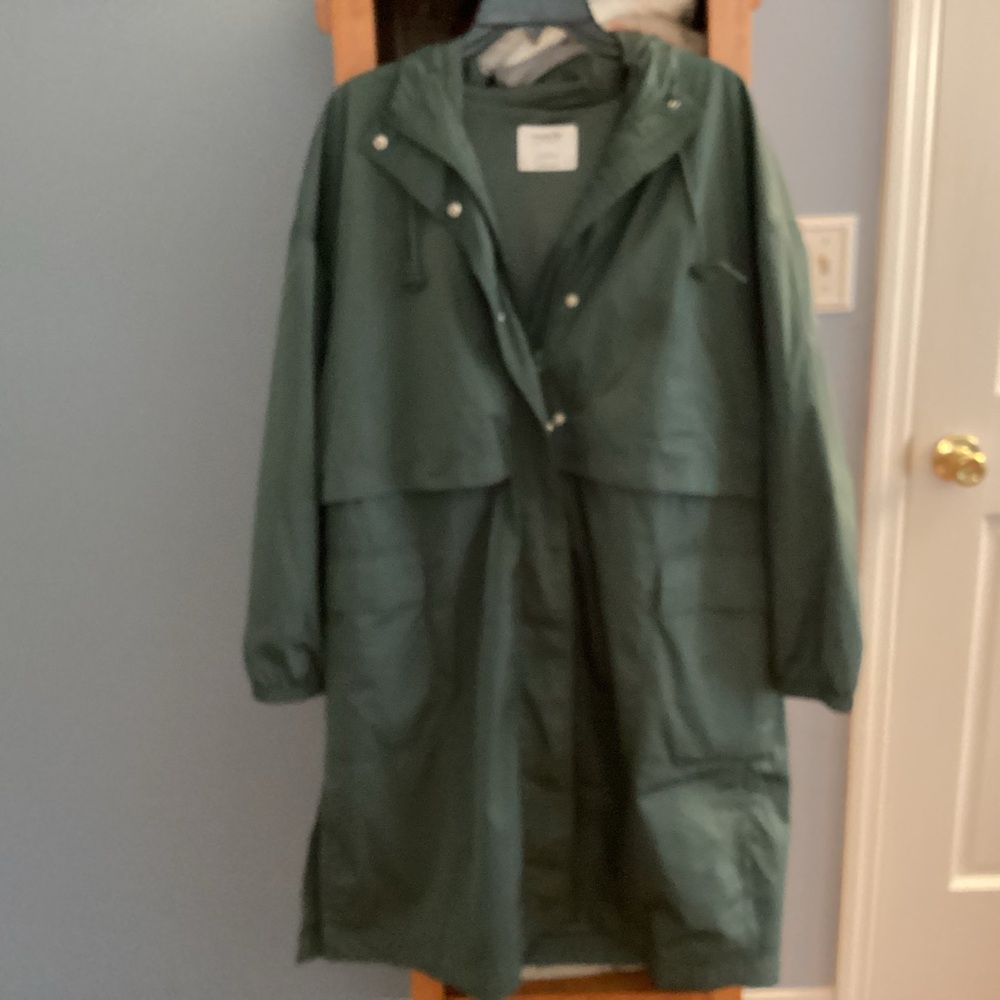 Women's Green Hooded Jacket